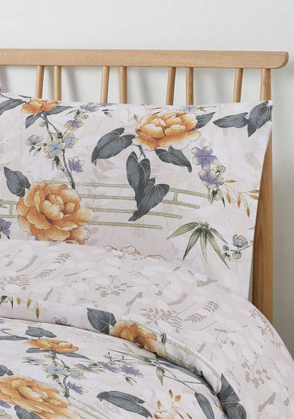 Vantona Classic Oriental Floral Duvet Cover Set