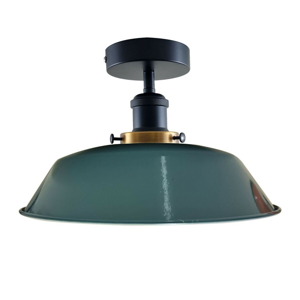 Modern Industrial Ceiling Light Fitting Flush Mount Light Metal Indoor Light