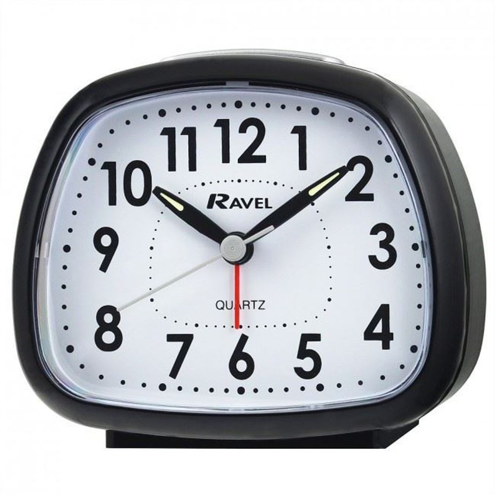 RC028.3 RAVEL ALARM CLOCK BLACK