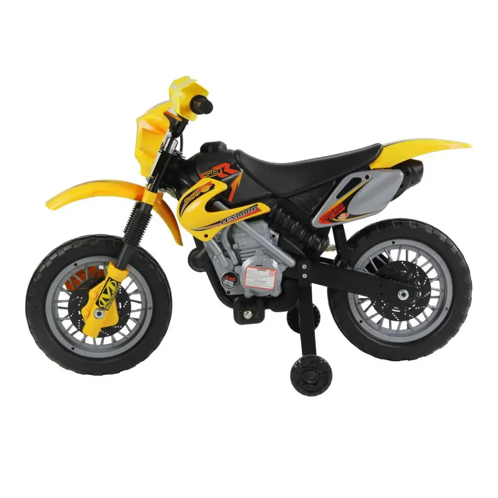 Electric Ride on Car Motorbike Kids Ride On Car Children Motorcycle Yellow