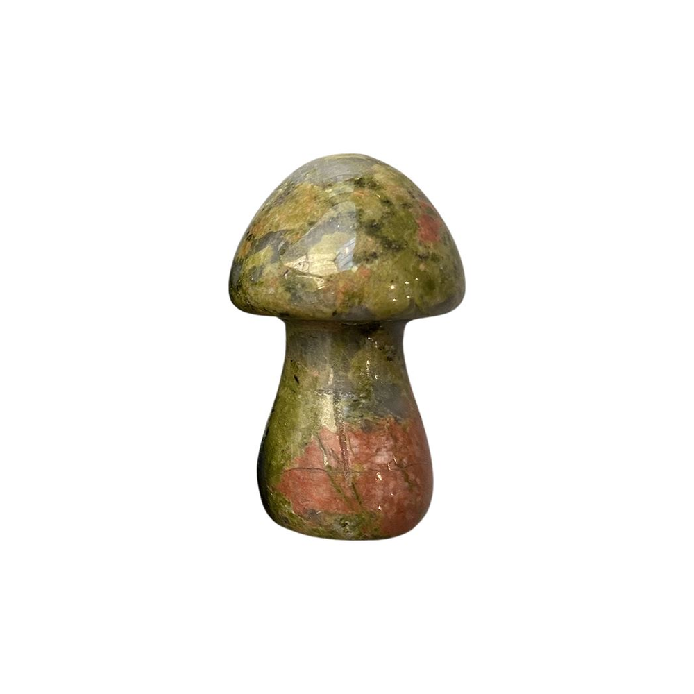 Crystal Mushroom, 3.5cm, Unakite