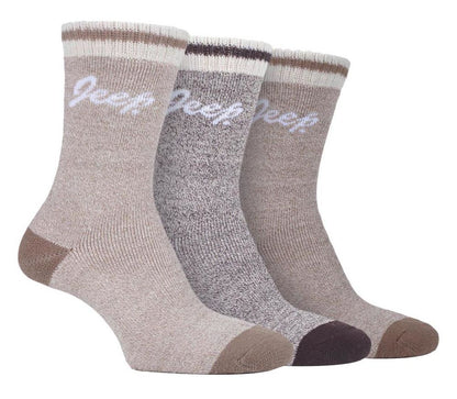 Jeep - 3 Pr Ladies Performance Poly Boot Socks