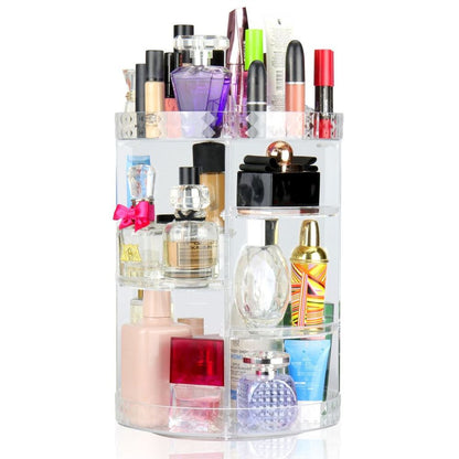 Rotating Cosmetic Makeup Organiser | Pukkr