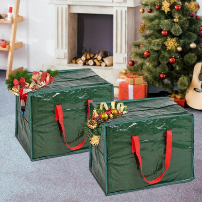 VINSANI XMAS BAUBLES & TINSEL STORAGE BAG 1010395