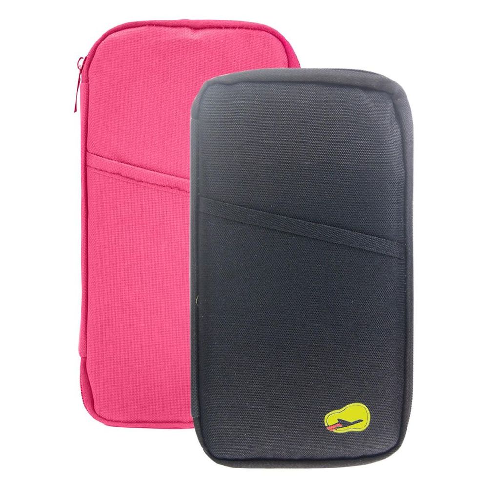 Travel Document and Passport Holders with a Zip-Up Design, Choose Your Colour