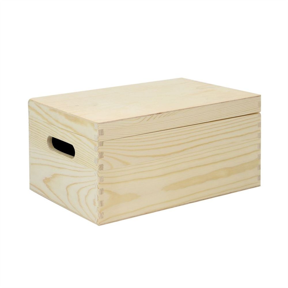 Wooden Storage Box | Pukkr