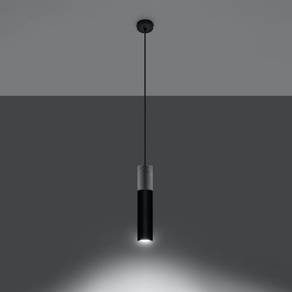 Pendant lamp Steel, concrete Borgio modern Design GU10