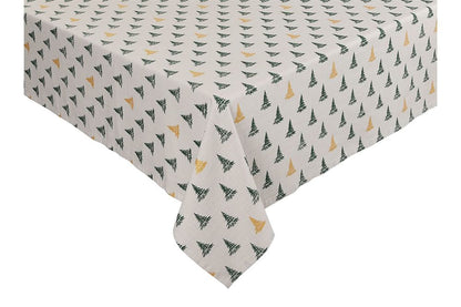 WINTER PINE TREES REC T/CLOTH 60X120