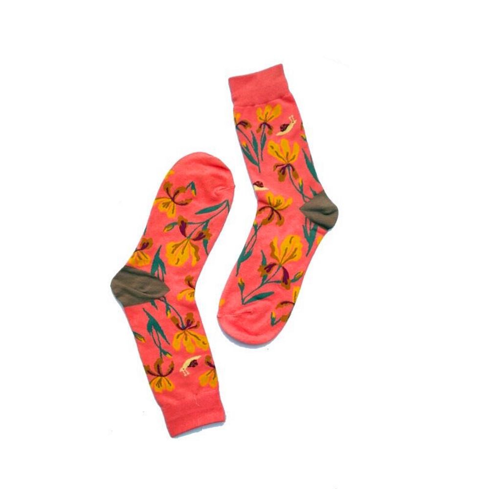 1 Pair Women Socks Cartoon Dog Octopus Flower Plant Kawaii Funny Casual Female Cotton Sock Hosiery Streetwear Harajuku Crew Sock