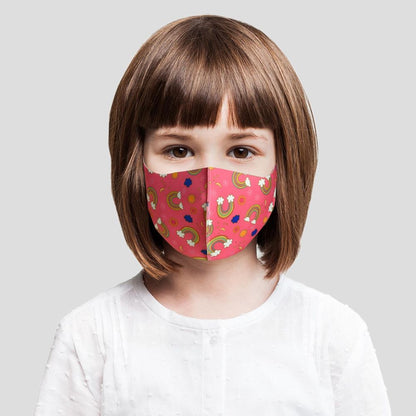 Reusable Kids Face Mask PMS-755034 AS-05329 - RAINBOW