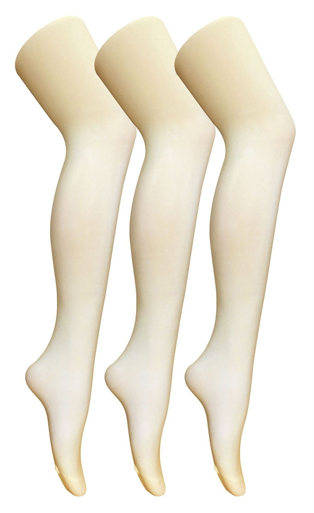 Sock Snob - 3 Pack 80 Denier Plain Coloured Tights