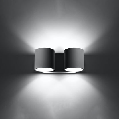 Wall lamp aluminum Orbis modern Design G9