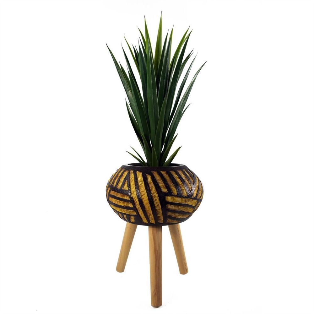 45cm x 34cm Bali Composite Oval Large Planter