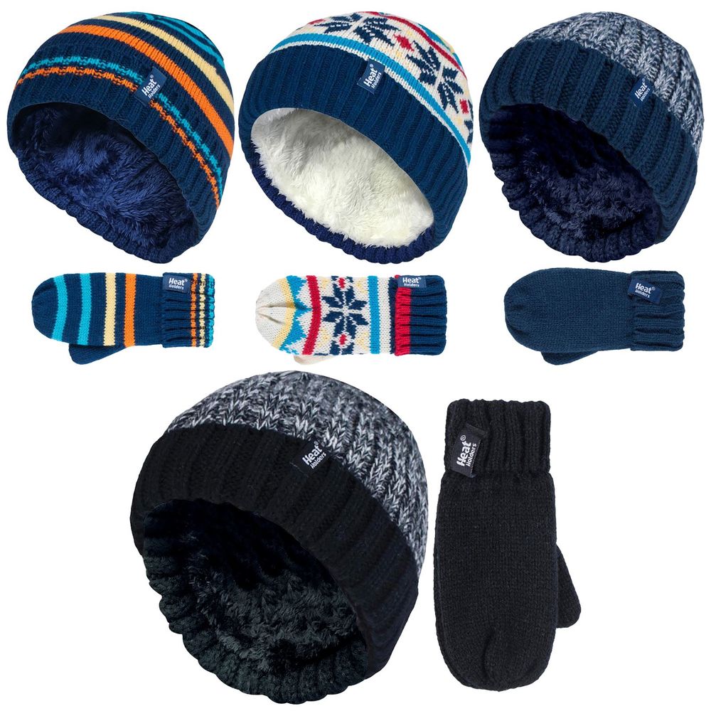 Heat Holders - Kids Hat & Gloves Set - P5