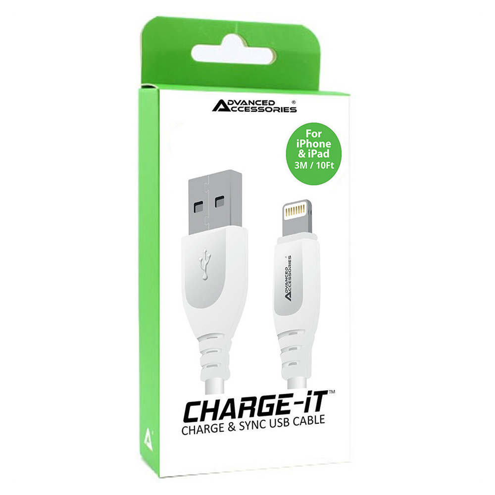 AA CHARGE-IT 8 Pin USB Data Cable for Apple Lightning devices