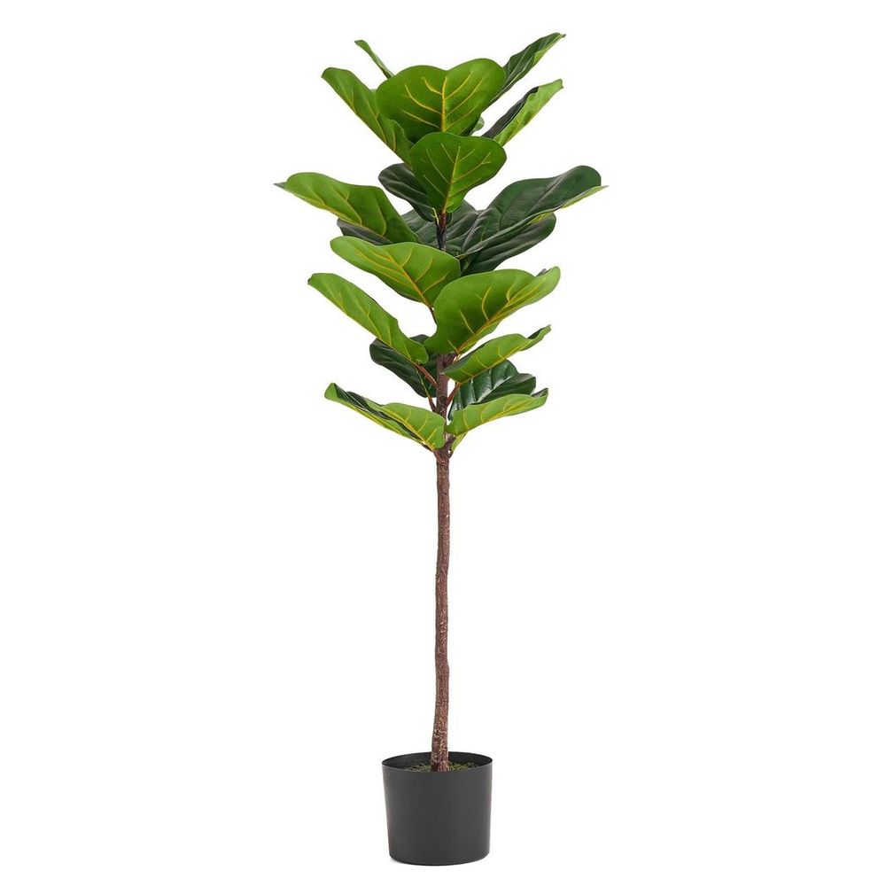 120cm Premium Artificial Fiddle Fig Tree