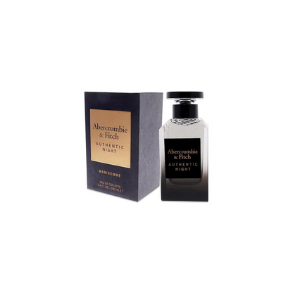 Abercrombie & Fitch Authentic Night Man  Eau De Toilette Spray 100ml