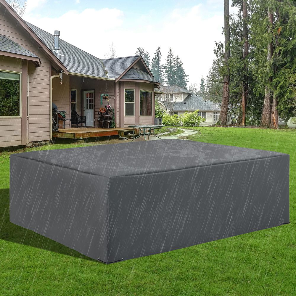 225x210cm Outdoor Garden Furniture Protective Cover UV Resistant Outsunny