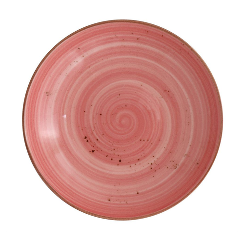 Porcelain Pasta Plates Pebble Pink 21cm