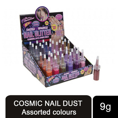 Cosmic Nail glitter decoration Dust 9G Assorted colours