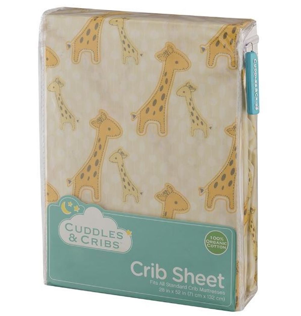 Giraffe Crib Sheet 1 Pack