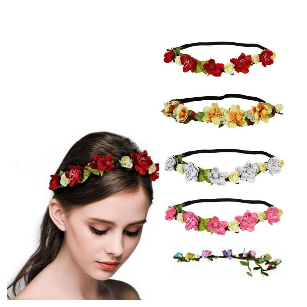 Flower Head Garland Crown Perfect for Festivals | Weddings or Summer days