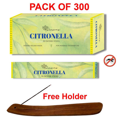 Citronella Incense Sticks For Outdoor and Home Insects Away, free incense holder