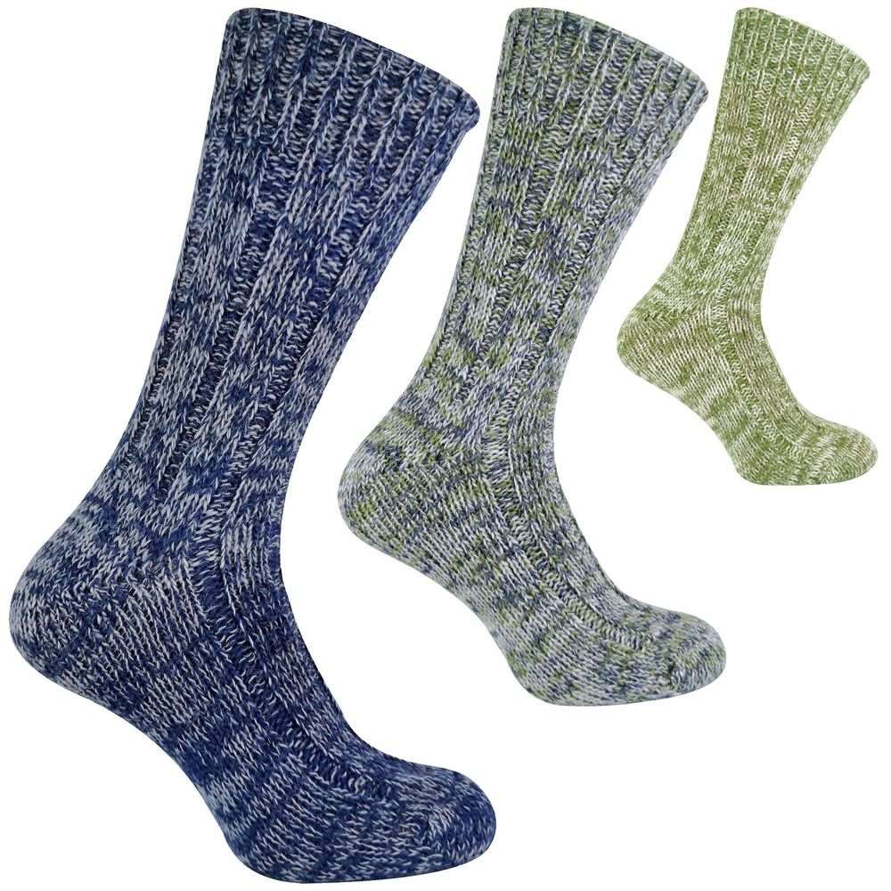 Mens 100% Wool Socks