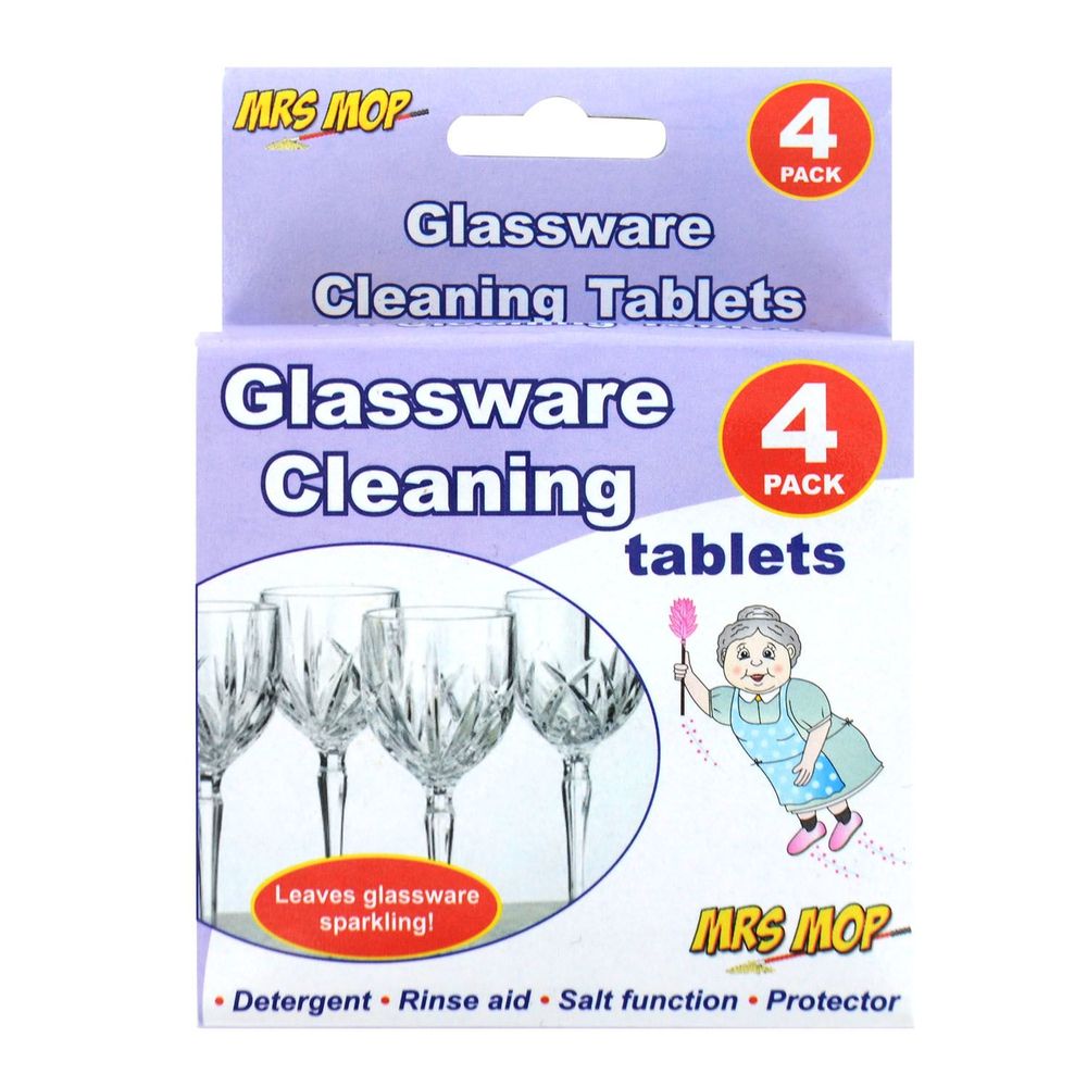 CLZZ Glassware CleaningTablets 4pk