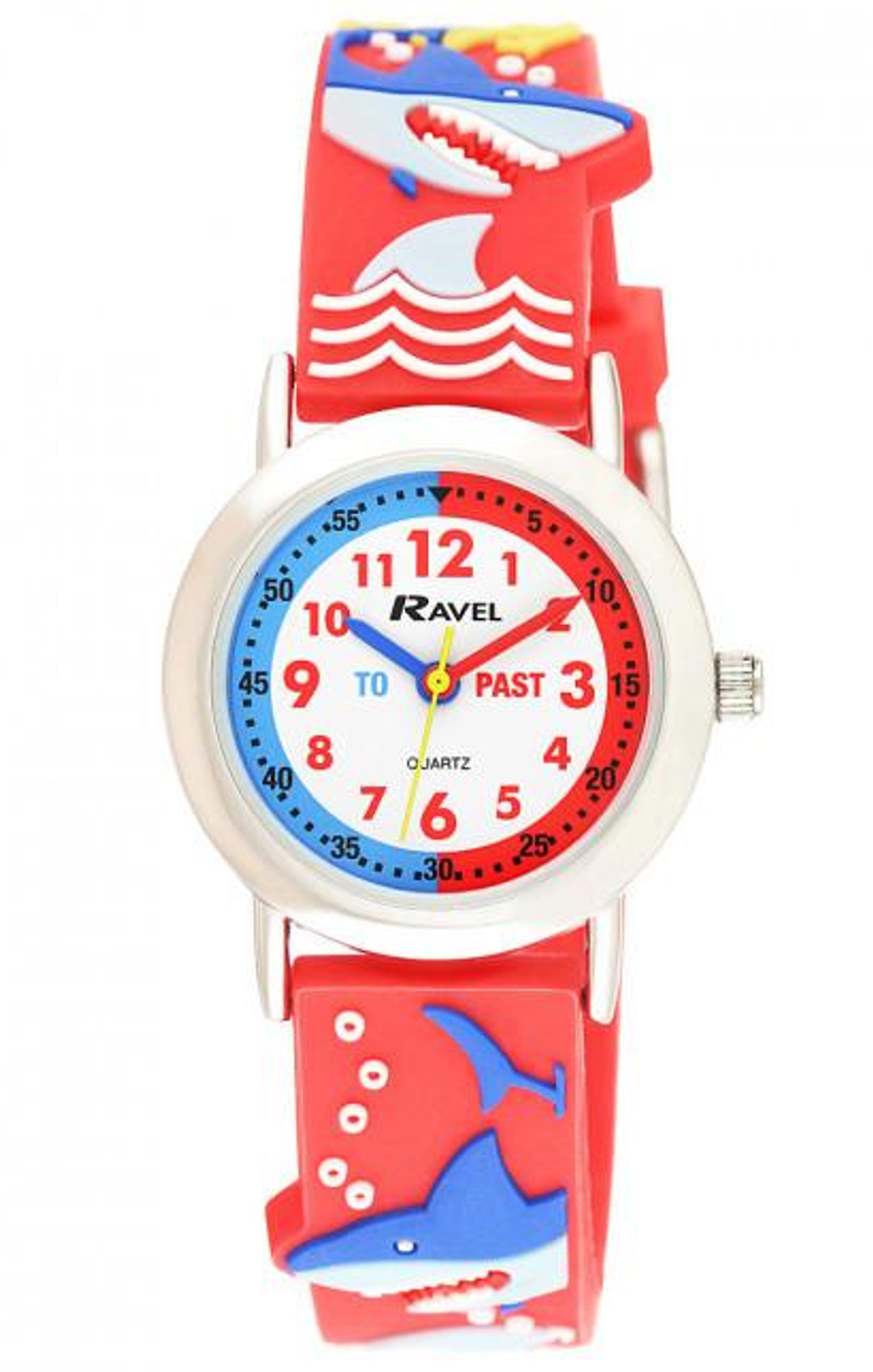 Kid's Cartoon Time Teacher Watch Multicolour R1513.87 Shark