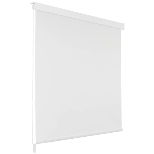 Shower Roller Blind 100x240 cm White