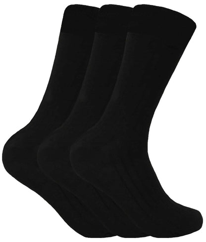 3 Pairs Mens Wool Blend Socks