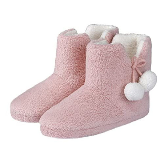 TEDDY BOOT SLIPPERS M BLSH