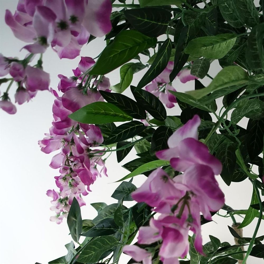 150cm Artificial Light Pink Purple Wisteria Tree