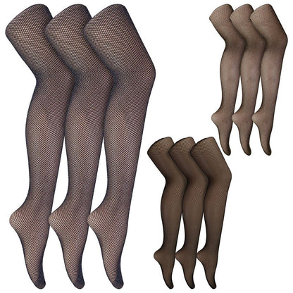 Sock Snob - 3 Pairs Fishnet Tights