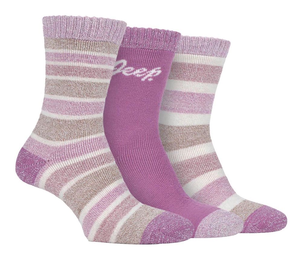 Jeep - 3 Pr Ladies Performance Poly Boot Socks