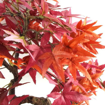 50cm Artificial Red Maple Bonsai Tree