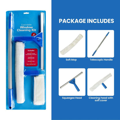 Vivid Extendable Window cleaning Kit