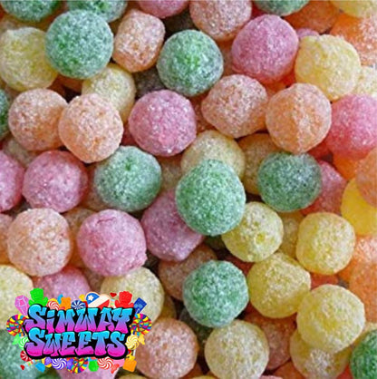 Mixed Fruits Mega Sour Balls Pick N Mix Bulk Buy Sweets