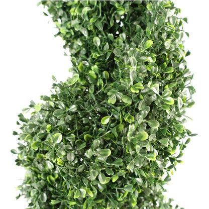 120cm UV Resistant Boxwood Tree Spiral Topiary 1058 leaves