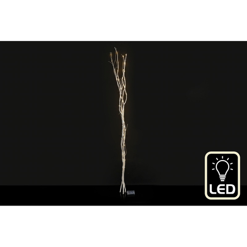 LED Lights on 4 White Branches