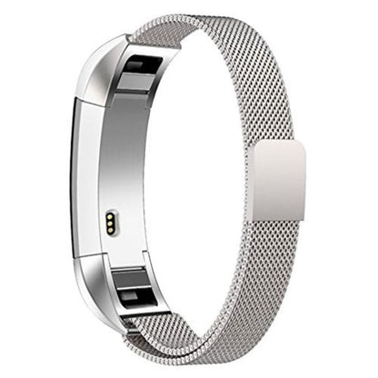 Aquarius Milanese Replacement Strap Band Compatible With Fitbit Alta, Silver