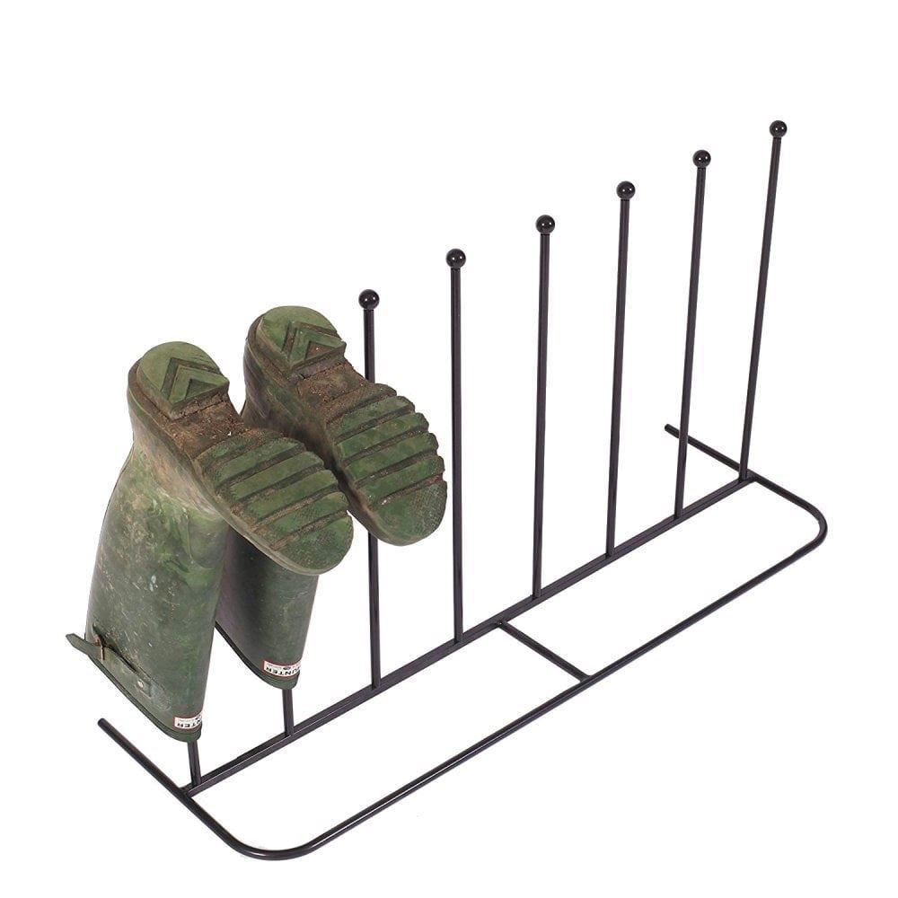 Steel Black Powder Coated Boot Rack