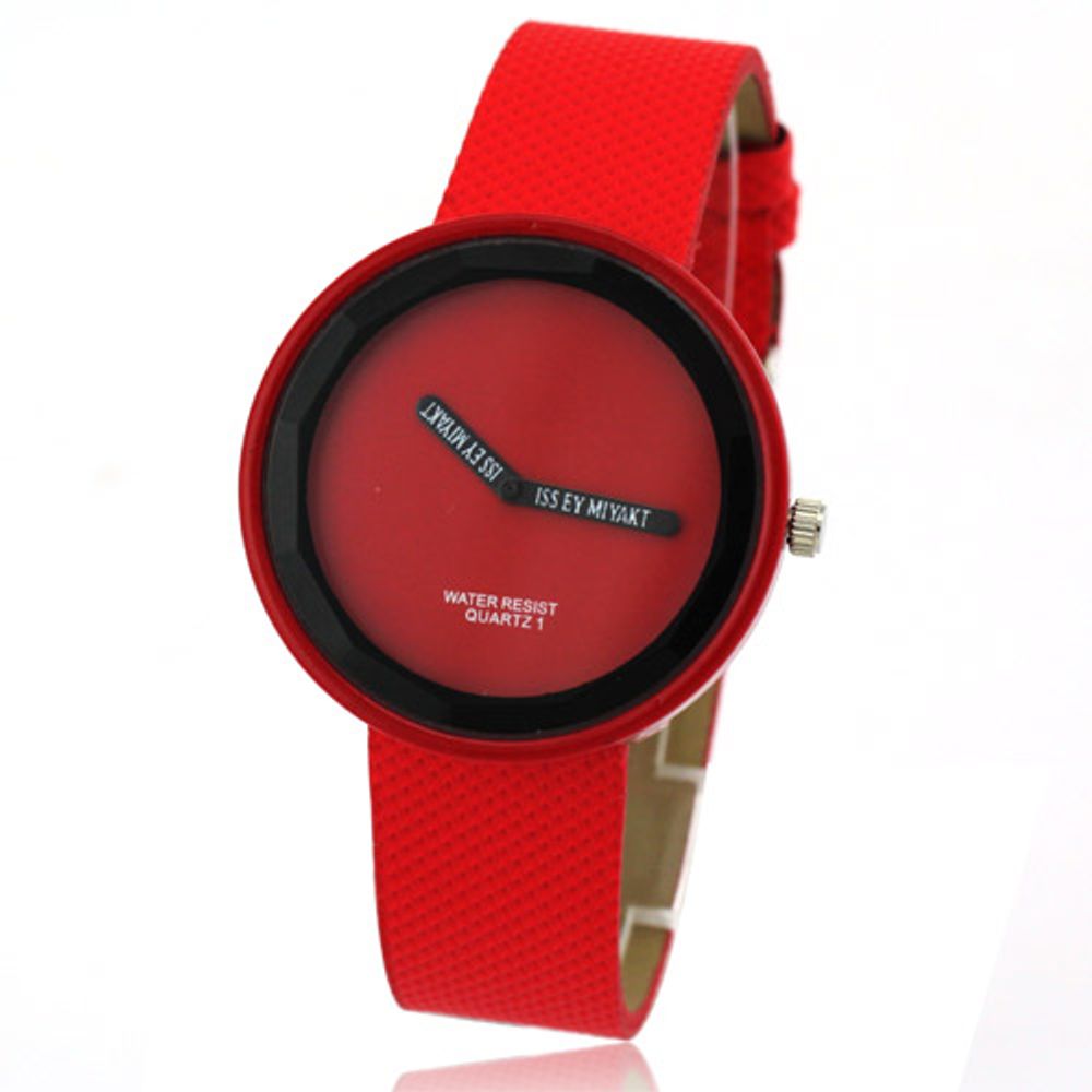 WoMaGe Women's Watches Fashion Casual Ladies Watches Red Leather Band Quartz Wristwatches Women bayan kol saati relogio feminino