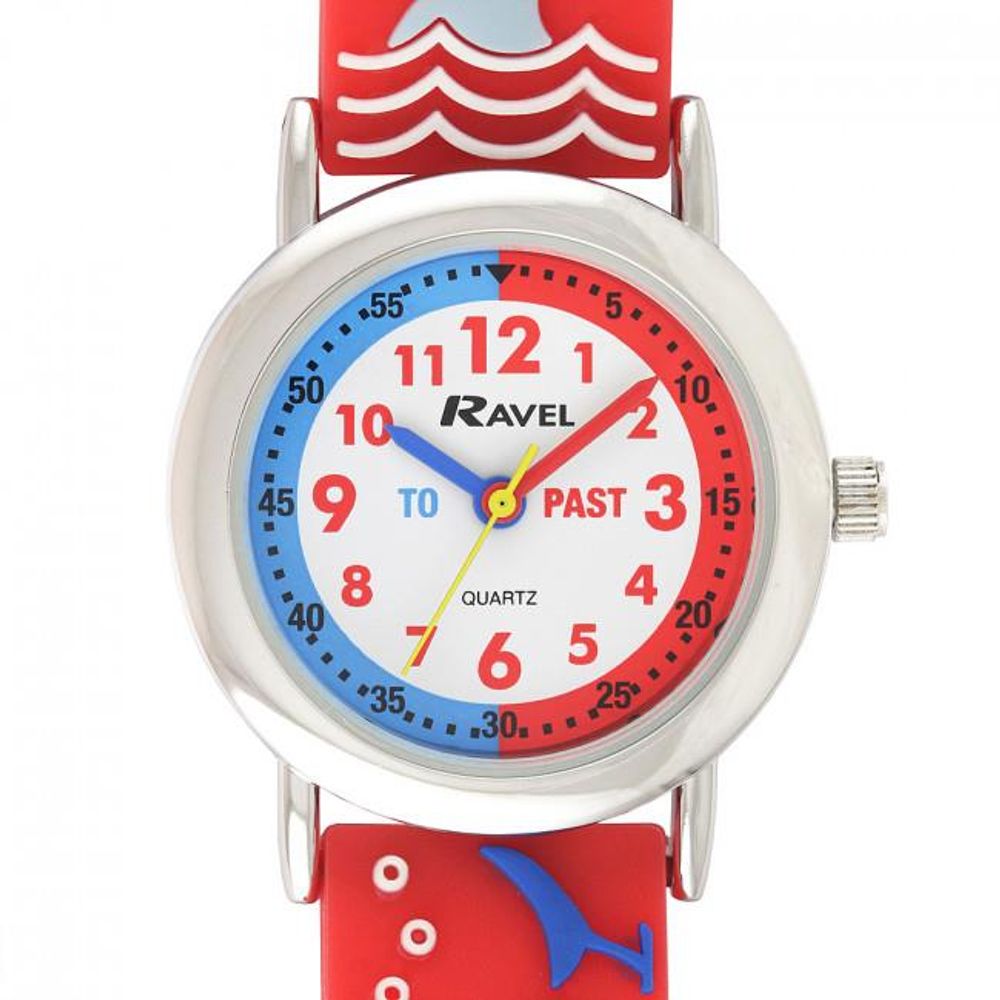 Kid's Cartoon Time Teacher Watch Multicolour R1513.87 Shark