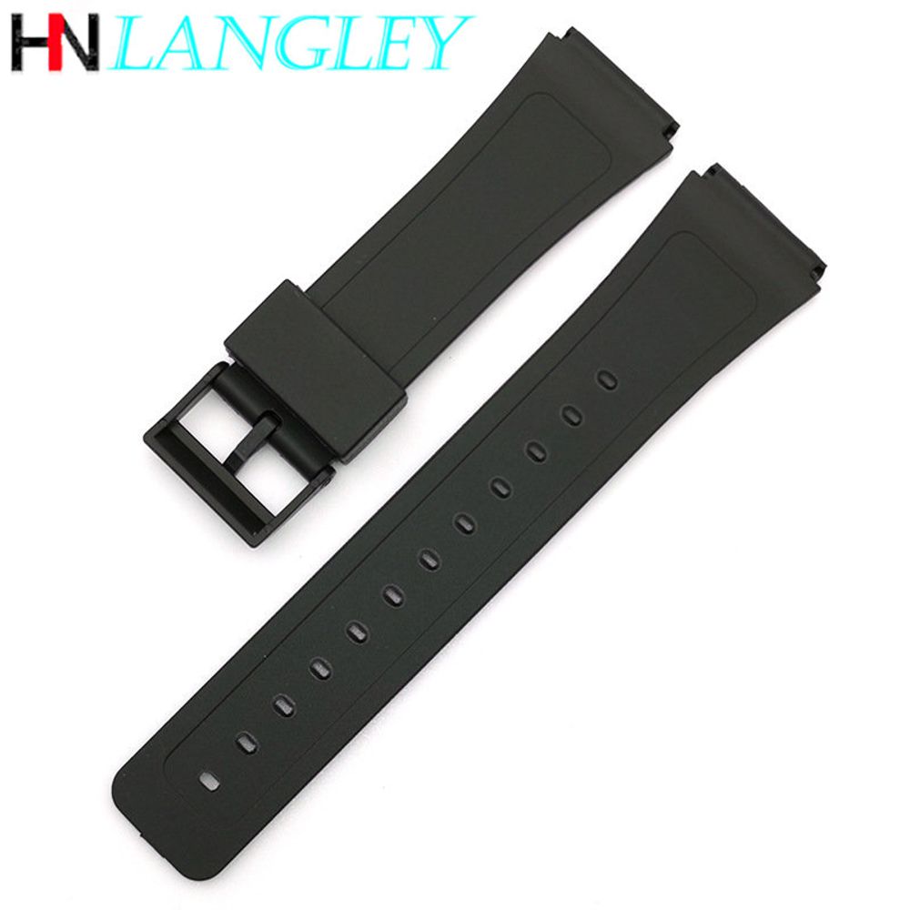 Rubber Watch Strap for Casio W800H Band 12 14 16 18 20mm 22mm Sport Diving Silicone Watchband Accessories F91W F84 F105/108/A158