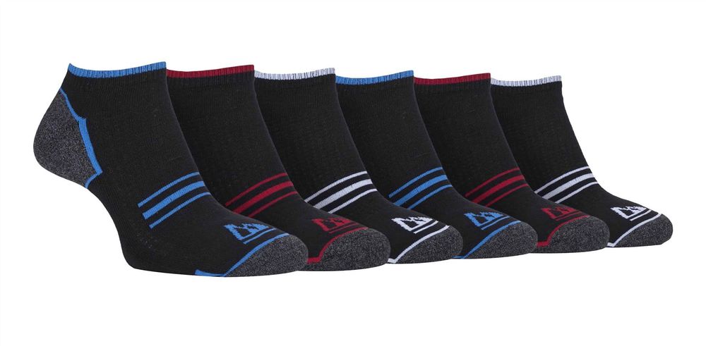 Storm Bloc - 6 Pairs Mens Performance Trainer Socks