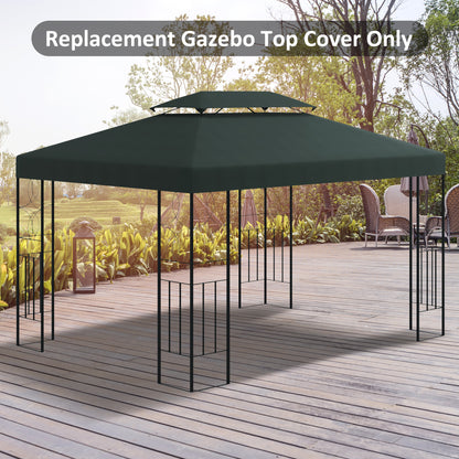 Outsunny 3X4M Gazebo Canopy Replacement Cover