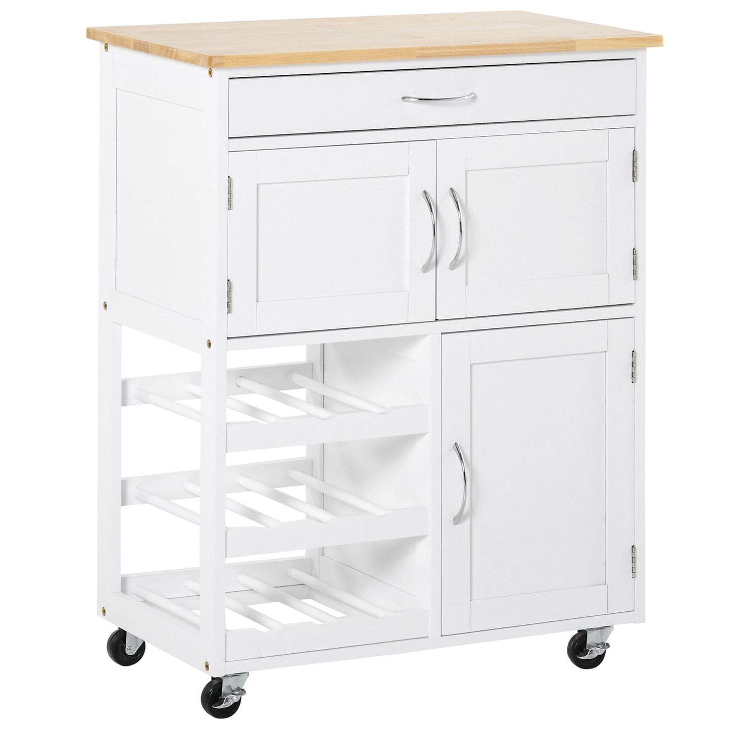 Homcom Modern Kitchen Trolley