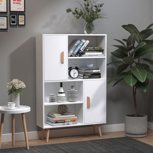 Homcom Shelf and Cupboard Bookcase